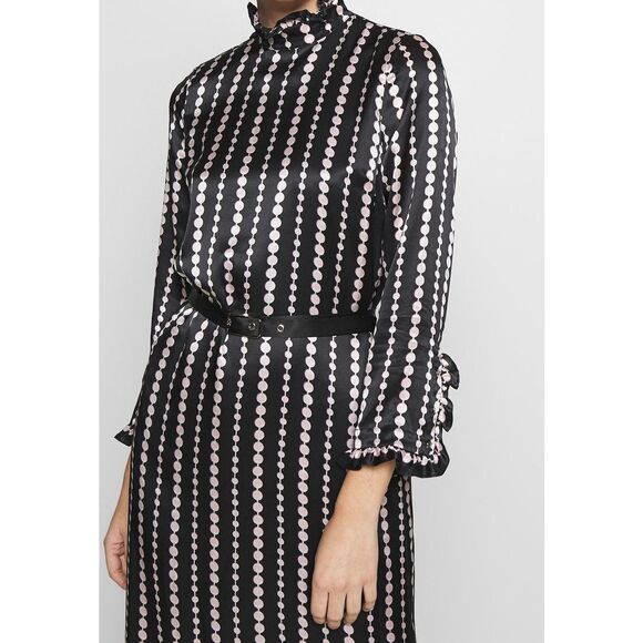 Kate Spade Pearl Drops Silk Dress Size 00 $495 - Picture 4 of 11